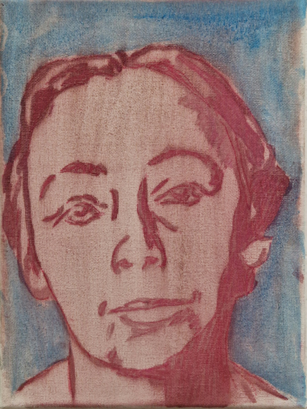 Käthe Kollwitz - Öl auf Leinwand von R.F. Myller