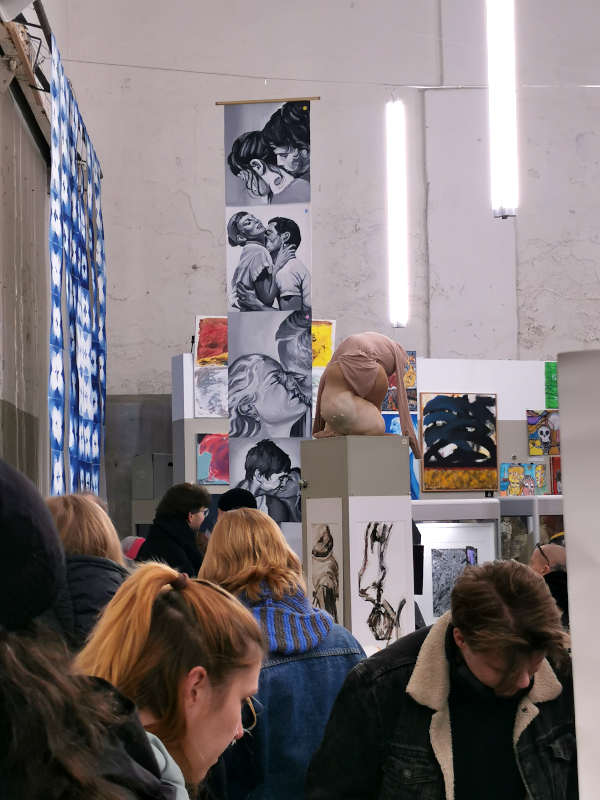 Alle gegen Alle Hannover 2025 6 Ausstellung mit Guido Kratz Keramik