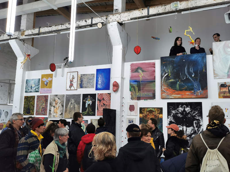 Alle gegen Alle Hannover 2025 8 Ausstellung mit Guido Kratz Keramik