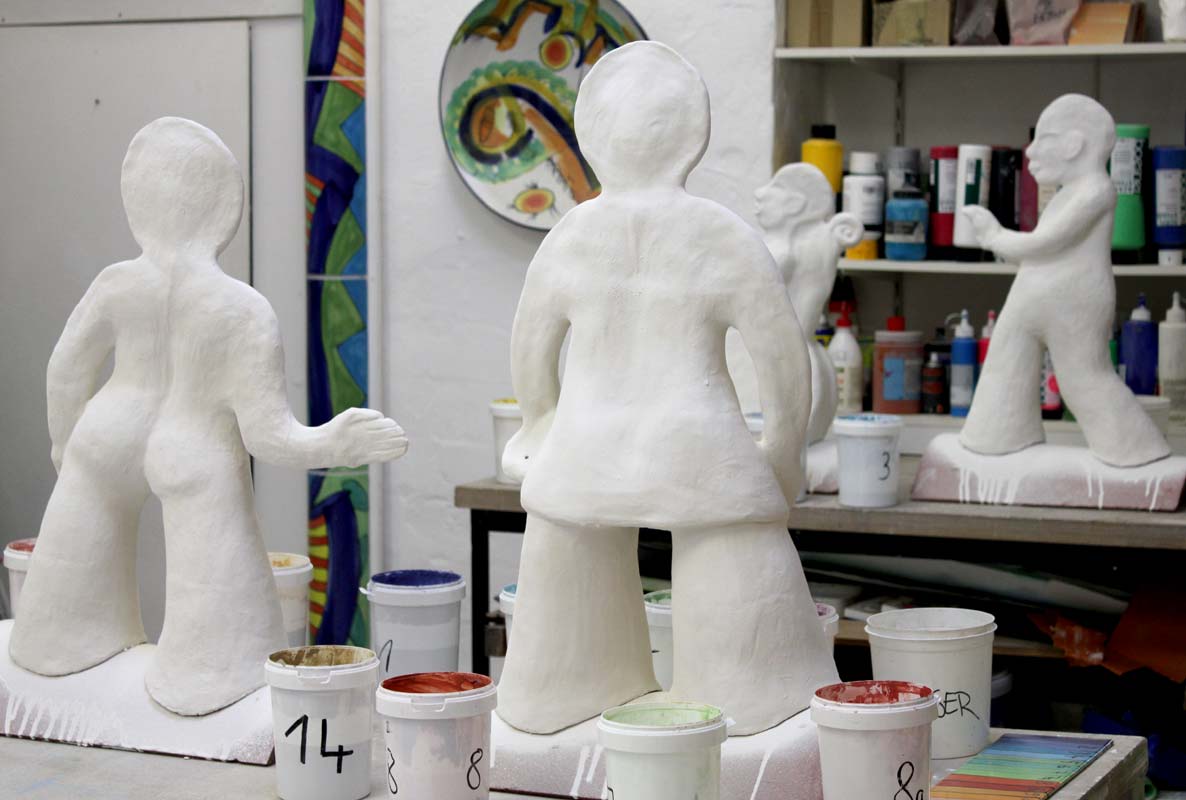 Keramik mit Kindern - Kinderrechteprojekt in der Wedemark