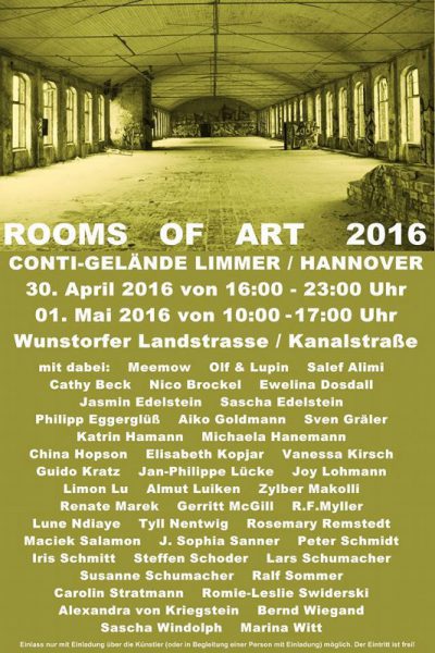 Rooms of Art 2016 in Hannover