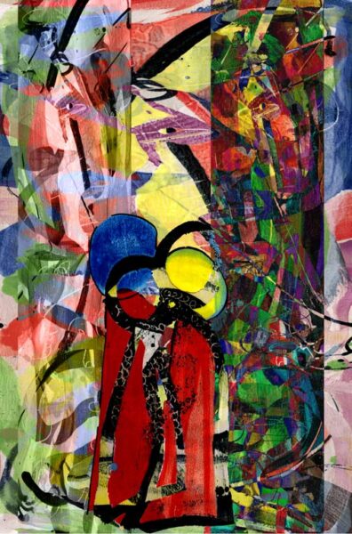 "Tanz und Musik und Paar", digitale Grafik und Fine Art Print von Guido Kratz aus Hannover