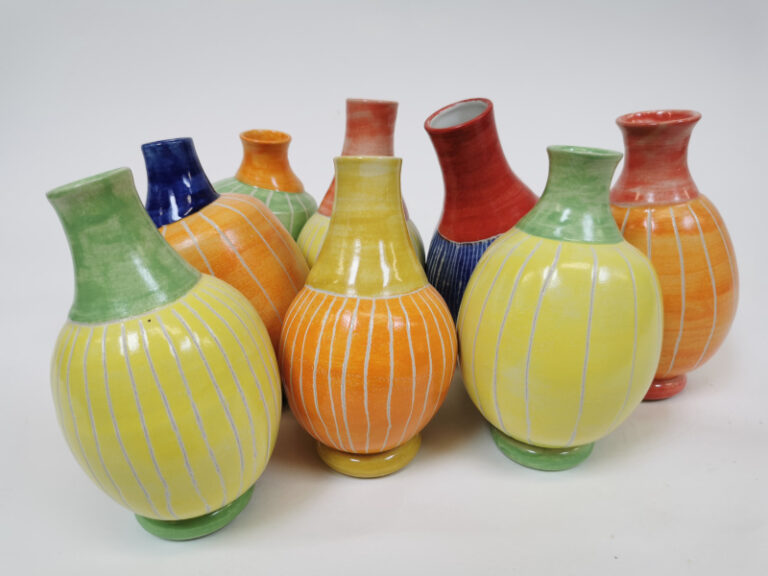 tanzende Vasen 1 von Guido Kratz- Keramik aus Hannover